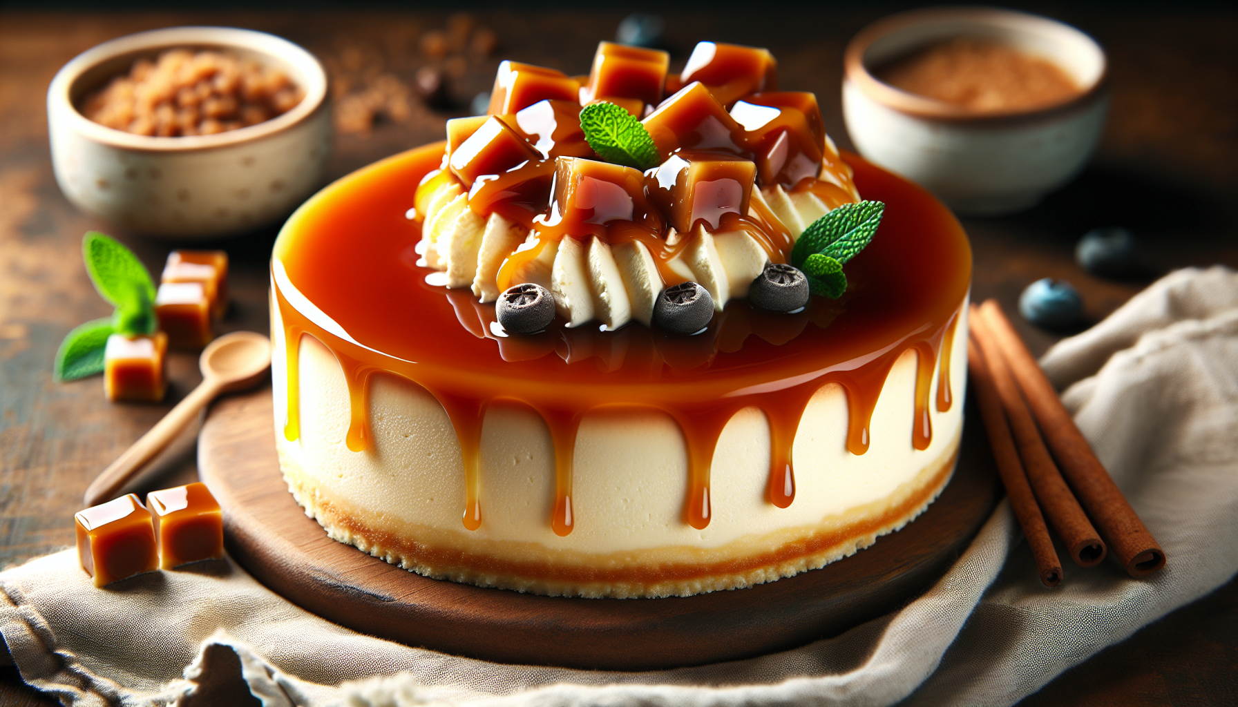 cheesecake al caramello salato